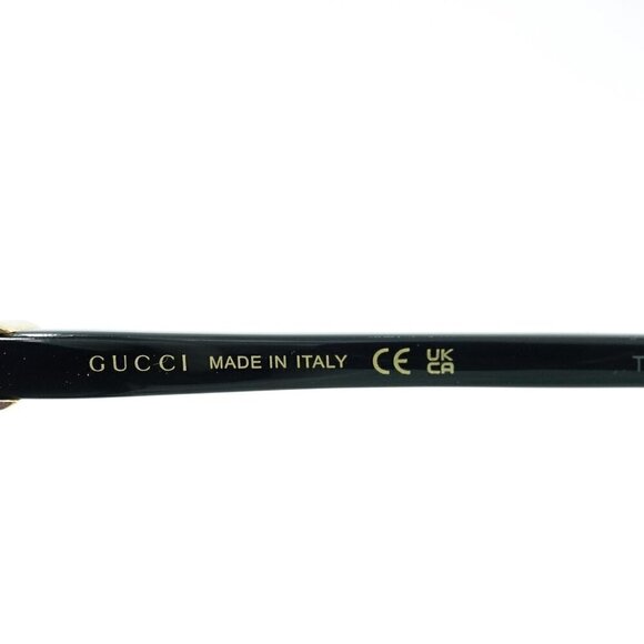 Gucci GG1071 Cat Eye Sunglasses Black Gray OS - Picture 8 of 15